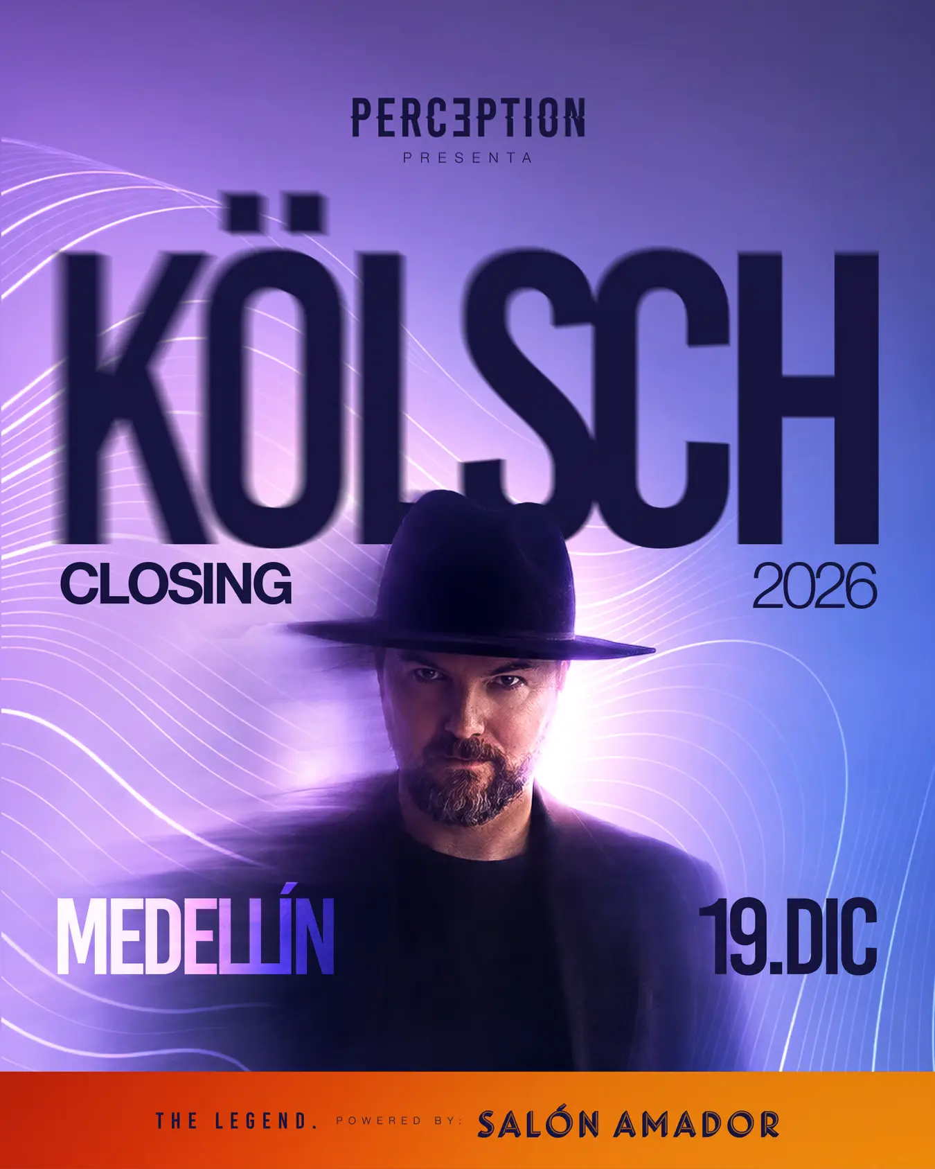 Flyer de Kölsch x Perception Medellin