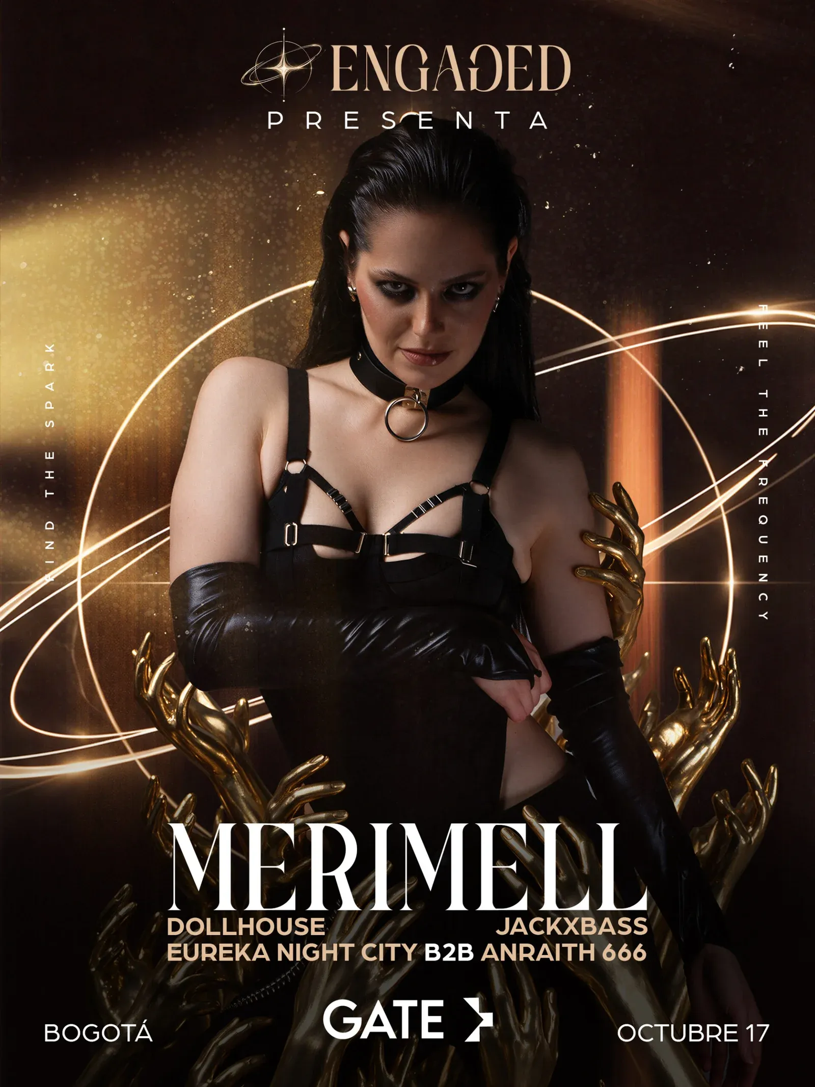 Flyer de Merimel x Engaded Music Events